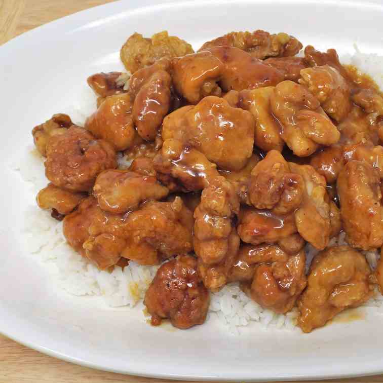 Asian Honey Orange Chicken