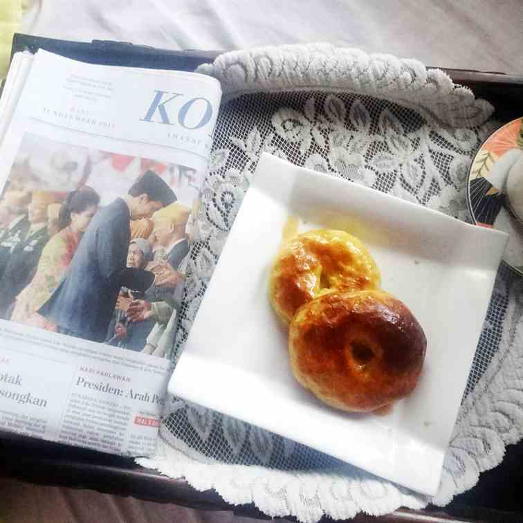 Baked Mashed Potato Doughnut