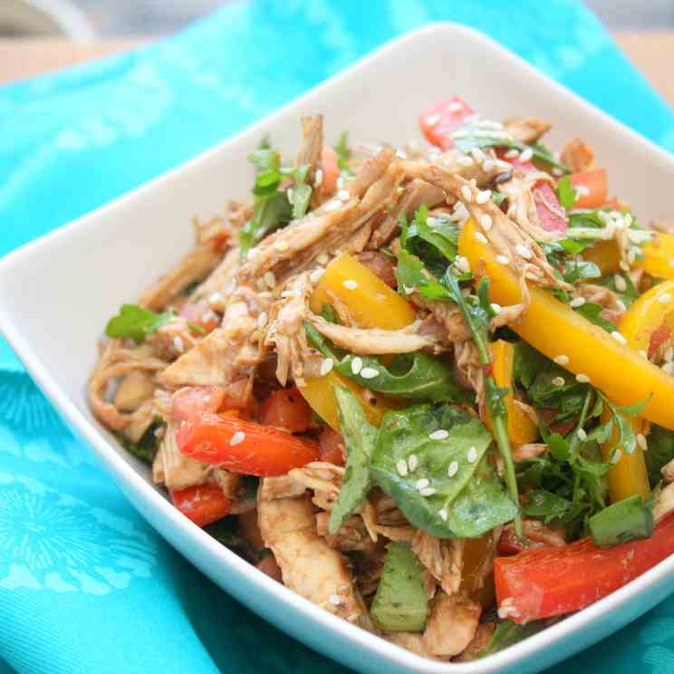 Balsamic Tomato Chicken Salad