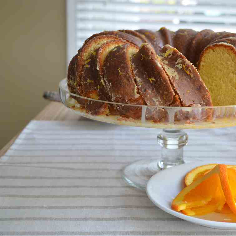 Lemon Orange Pound Cake