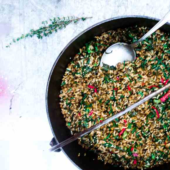 Wild Rice Za'atar Lentil - Rocket StirFry