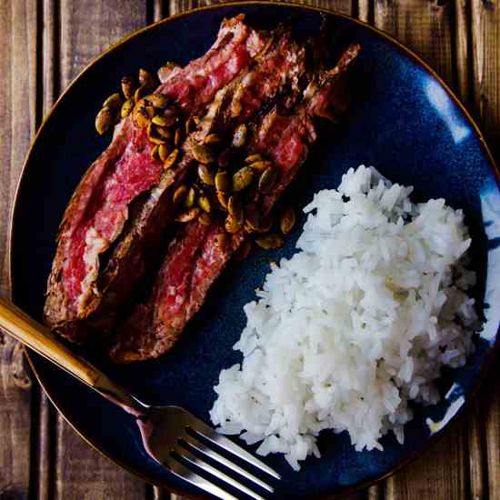 Pan-Seared Flank Steak