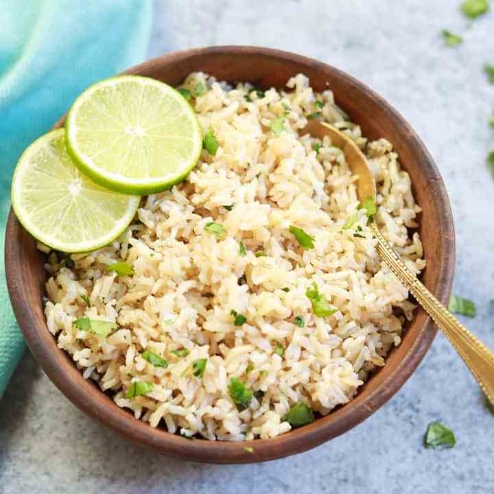 Cilantro Lime Brown Rice