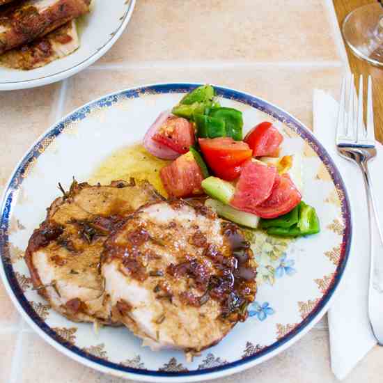 Braised Pork with Rosemary