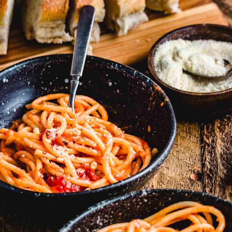 Spaghetti Amatriciana