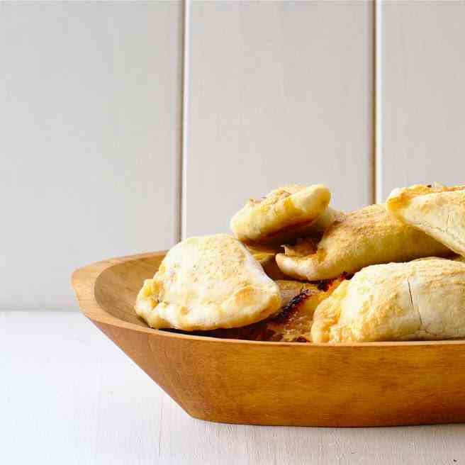 Spinach and cheese dumplings