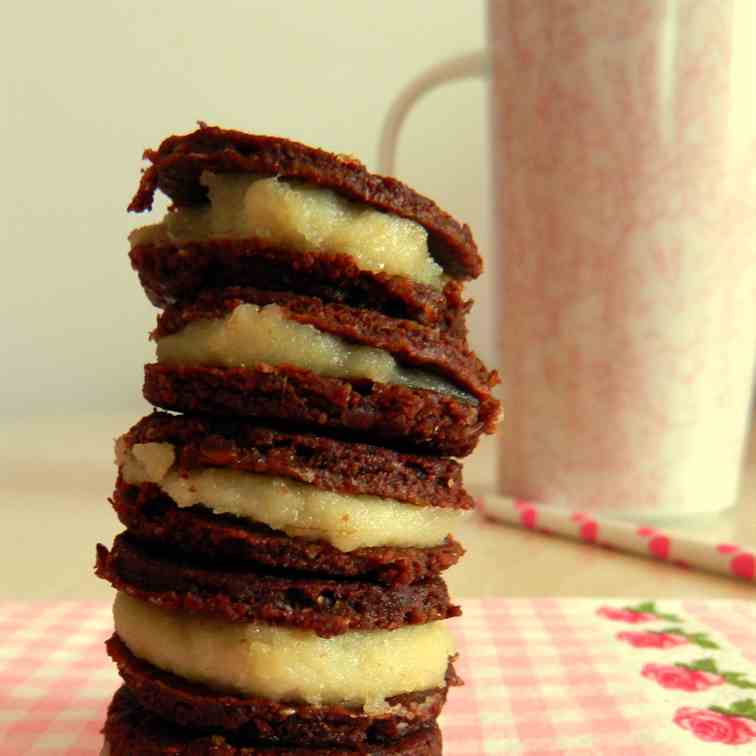 Vegan oreo cookies