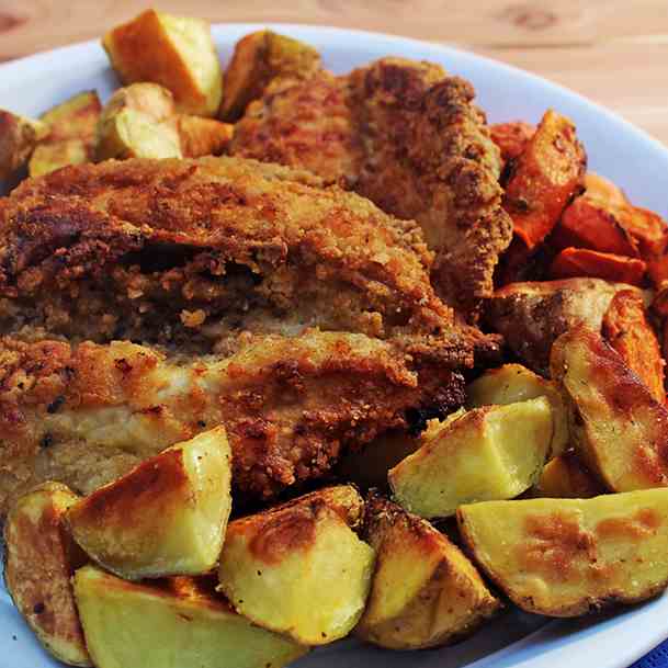 Light Cast Iron Fried Chicken