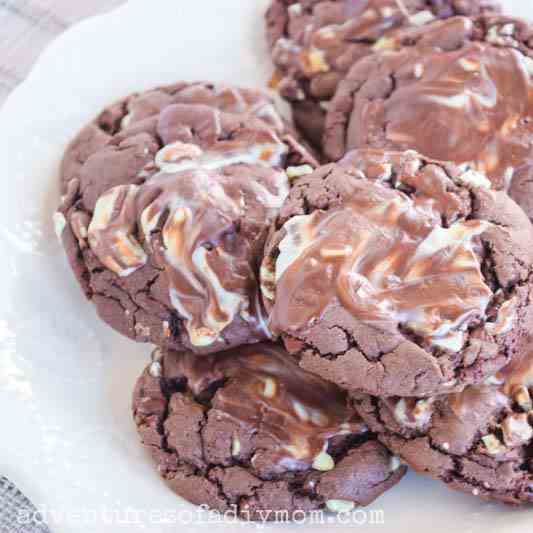 Mint Chocolate Cookies