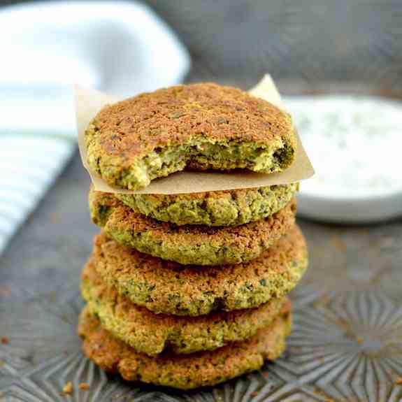 Gluten-Free Baked Falafel