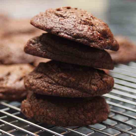 Double Chocolate Cookies