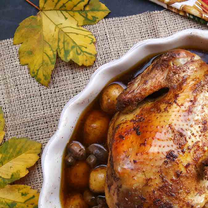 Stuffed chicken