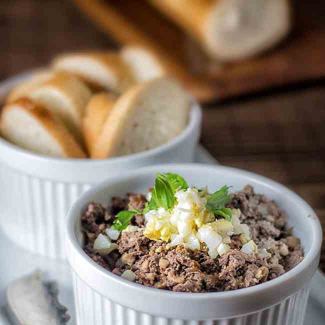 Chopped Liver & Onions