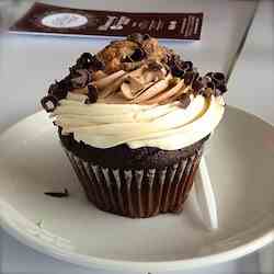 Chocolate Peanut Butter Cupcake