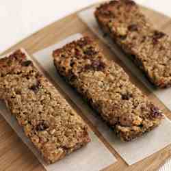 Peanut Butter Chocolate Chip Granola Bars