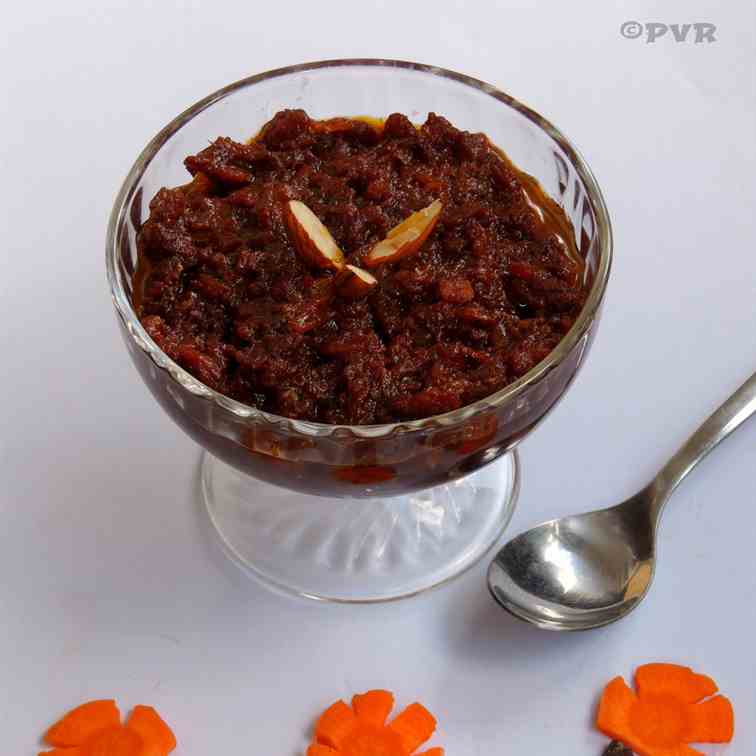 Chocolate Carrot Halwa