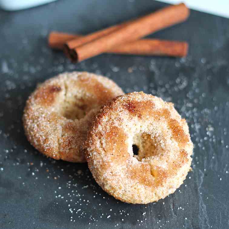 Baked Cinnamon Sugar Donut