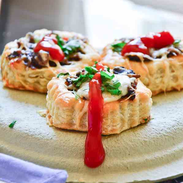 Mushroom & Caramelized Onion Tartlets