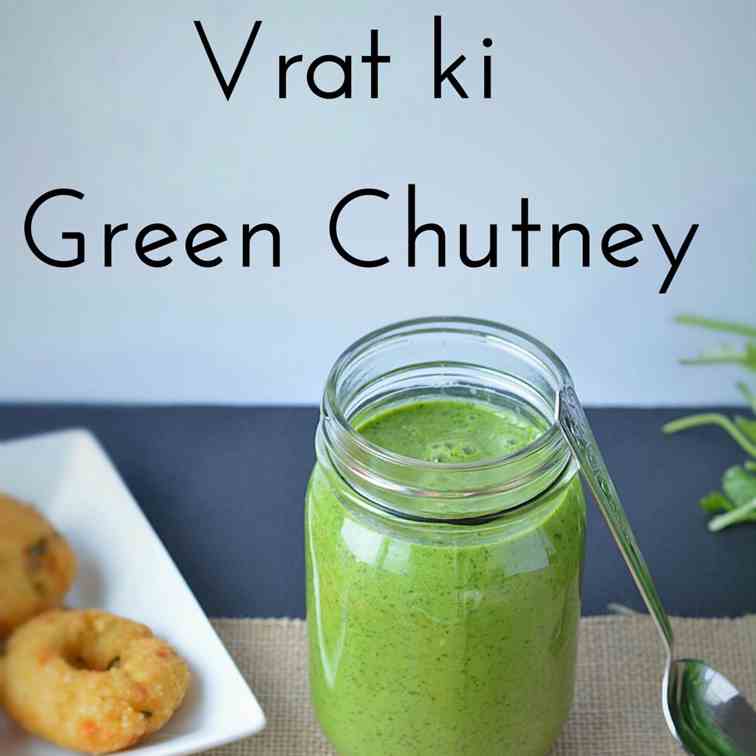 Vrat ki Green Chutney