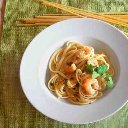 pasta with shrimp