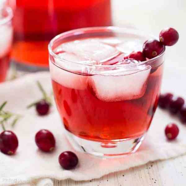 Apple Cranberry Ginger Ale Spritzer