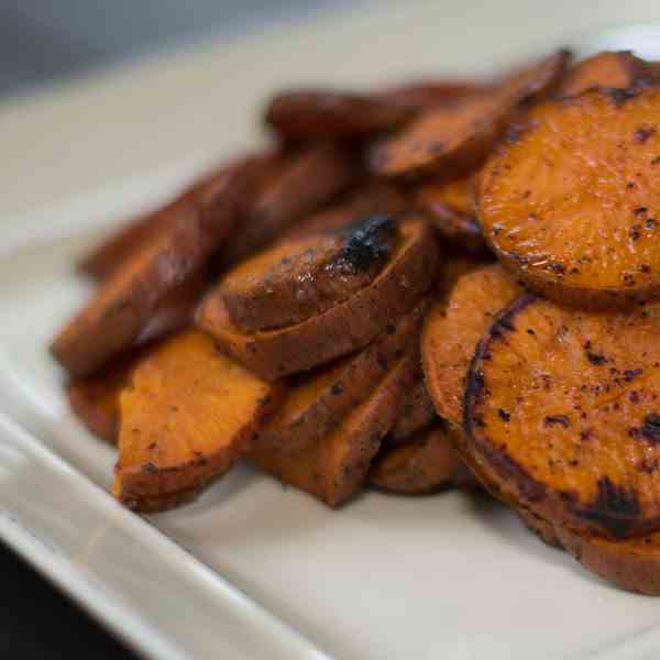 Grilled Sweet Potatoes