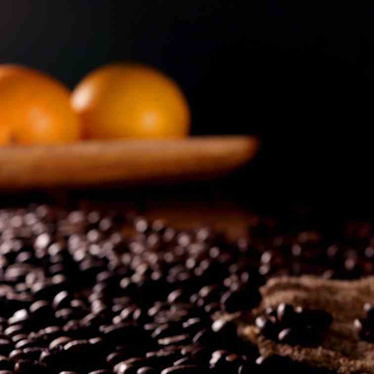 Coffee and Orange Granita