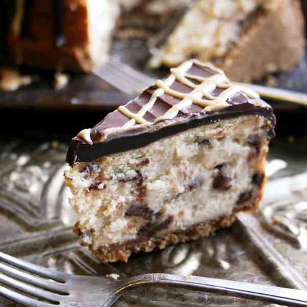 Peanut Butter Chocolate Chip Cheesecake