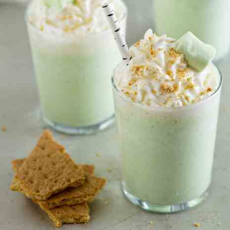 Key Lime Marshmallow Milkshake