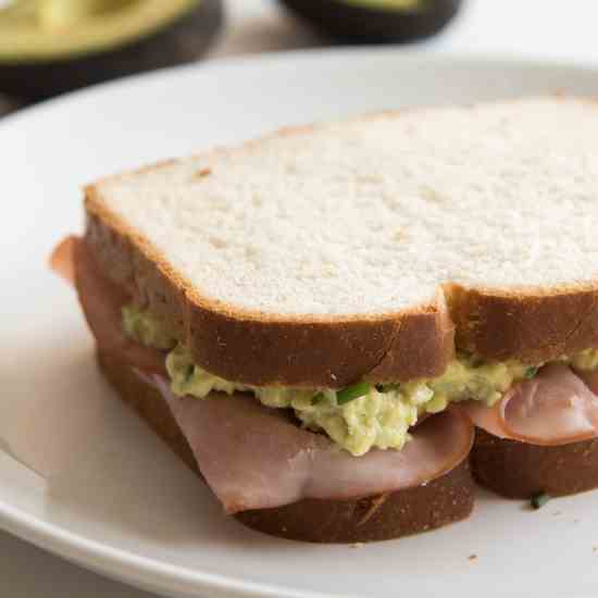 Green Eggs - Ham Sandwich