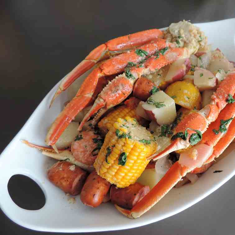 Cajun Shrimp and Crab Boil