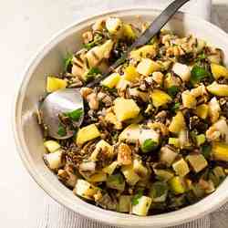 Wild Rice, Pear, and Sweet Potato Salad