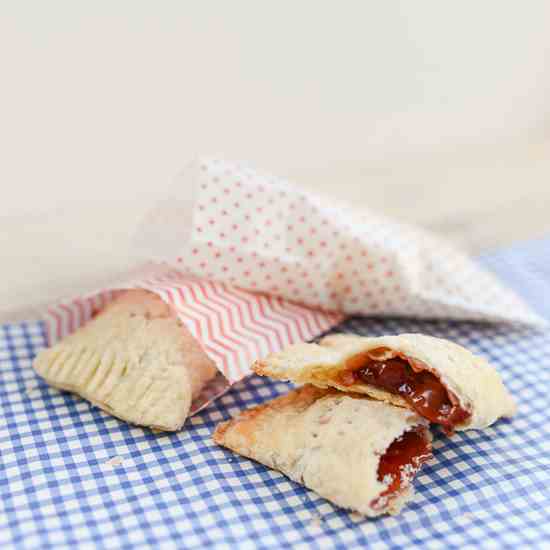 Cherry and Raspberry Hand Pies