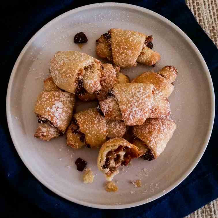 Apricot Walnut Rugelach