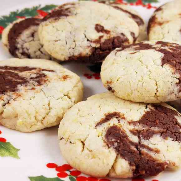 Delicious Vegan Marble Cookies