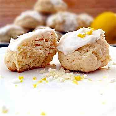 Italian Lemon Drop Cookies