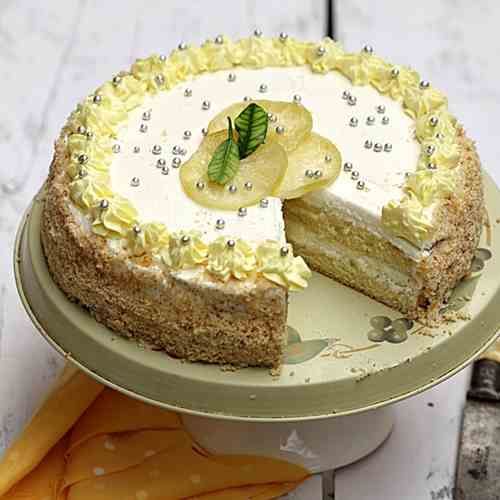 Lime 'n Lemon Quark Cream Cake