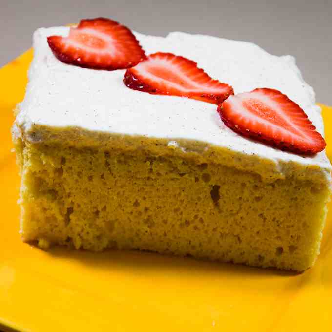 Pastel de tres Leches