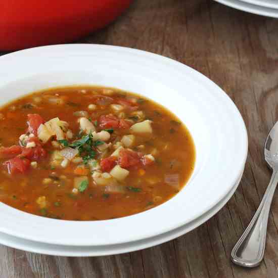 Vegetable Barley Soup