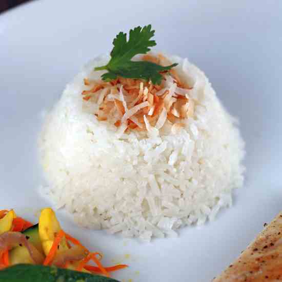 Aromatic Jasmine Coconut Rice