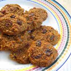 Raisin Carrot Cookies