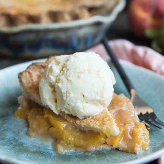 Southern Peach Pie