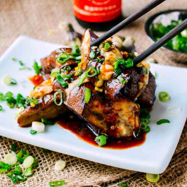 CHINESE STUFFED EGGPLANT