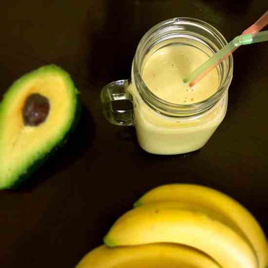 Avocado and Banana Smoothie