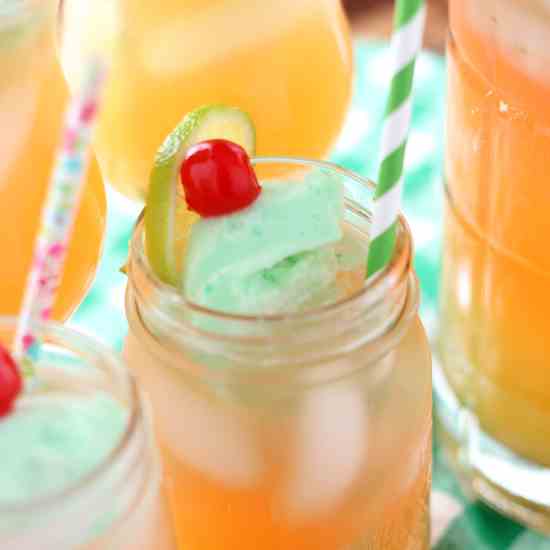 Lime Sherbet Punch