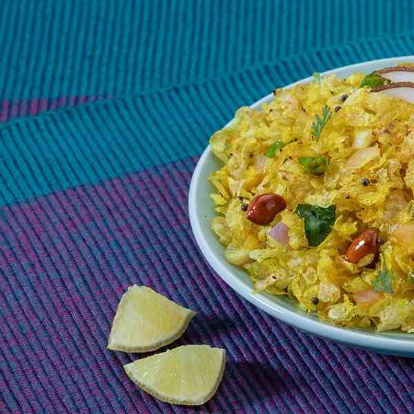 Jowar (sorghum) flakes poha