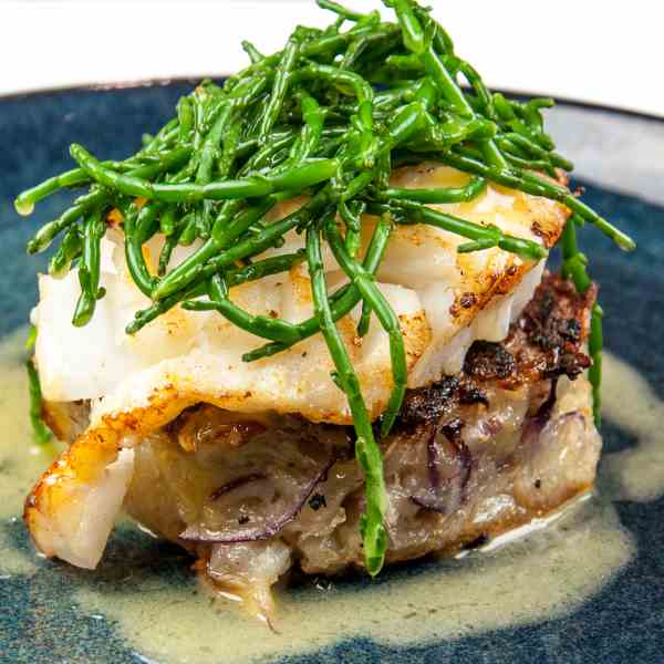 Pan Fried Cod with Classic Beurre Blanc