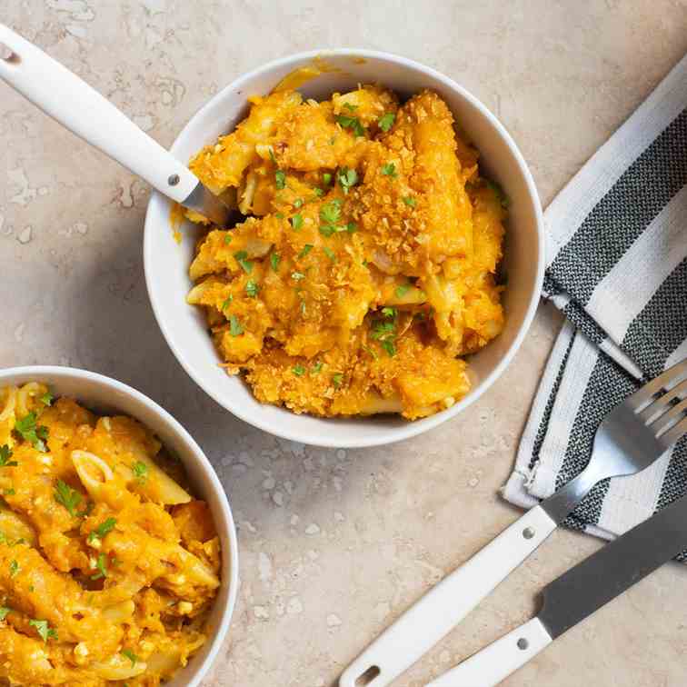 Butternut Squash Mac And Cheese