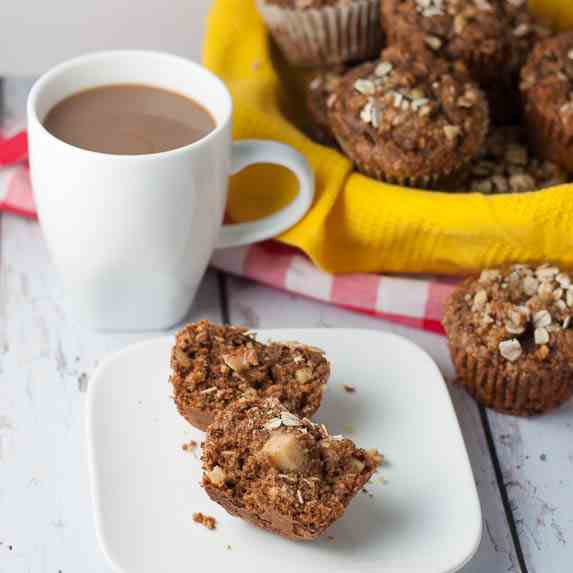 Apple Oatmeal Breakfast Muffins