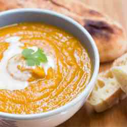 Pumpkin and Sweet Potato Soup